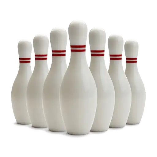 Bowling sport icon