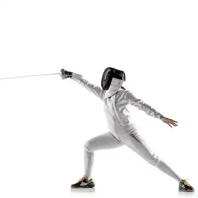 Fencing sport icon